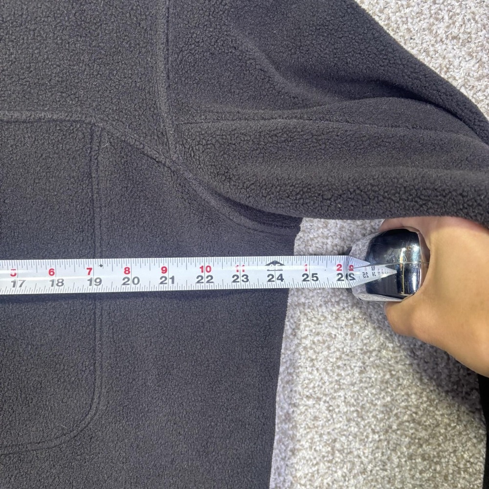 Patagonia Synchilla Jacket Mens XL Black Fleece Full Zip Accelerate Patch - Picture 7 of 9